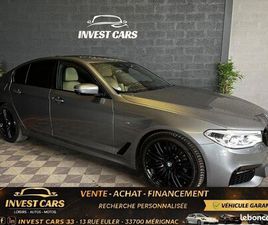 BMW SERIE 5 (G30) LCI 530DA X-DRIVE 265CH M SPORT INDIVIDUAL STEPTRONIC8 - 2EME MAIN - GARANTIE 6 MOIS MINIMUM