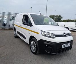 CITROEN BERLINGO VAN 1.5 BLUEHDI 1000 ENTERPRISE M PRO SWB EURO 6 (START/STOP) 5DR