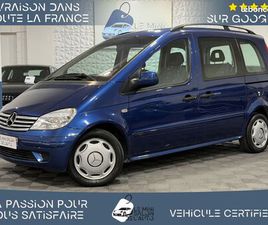 MERCEDES VANEO MERCEDES VANEO 1.6 82 FAMILY-71.682KM-MOTEUR À CHAINE-BOITE 5 VITESSES-PORTES LATÉRALES COULISSANTES-VITRES ELECTRIQUES-DIRECTION ASSISTÉE-GARANTIE 6 MOIS