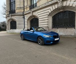 BMW M240I F23 340CH CABRIOLET BLEU ESTORIL 2ÈME MAIN