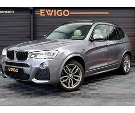 BMW X3 SDRIVE 18D BMW X3 (F25) 18D 150 M-SPORT SDRIVE BVA8 TOIT OUVRANT ATTELAGE