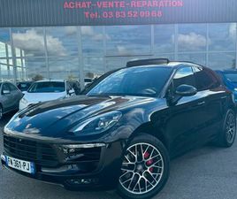 PORSCHE MACAN I 3.0 V6 360CH GTS PDK / PACK SPORT CHRONO / TOIT OUVRANT / PDLS / 2017/ 105 936 KMS