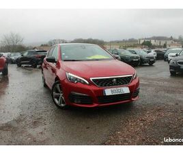 PEUGEOT 308 GT PEUGEOT 308 III GT-LINE 130 CV ESSENCE BOITE 6V SPORT CUIR MASSANTS FULL LEDS TOIT PANO GPS