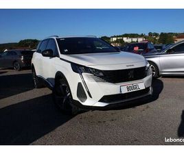PEUGEOT 5008 E-DCS6 PEUGEOT 5008 PHASE 4 ALLURE PACK EAT8 BOITE AUTO PALETTE HYBRID 136 CV CAMÉRA 360 MI CUIR 7 PLACES