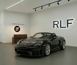 PORSCHE 718 BOXSTER SPYDER RS PORSCHE 718 BOXSTER SPYDER RS PDK 4.0L 500CV -TOUT INCLUS-/ PACK WEISSACH/ BOSE/ LIFT/ APPROVED 2026/ TVA/ PPF COMPLET/ CARBONE