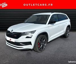 SKODA KODIAQ RS SKODA KODIAQ 2.0 BI-TDI 240CH SCR RS 4X4 DSG EURO6D-T 5 PLACES