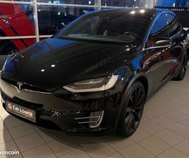TESLA MODEL X P90D 772CH - 2ÈME MAIN - SUPERCHARGE GRATUITE - 5 PLACES - AWD - TOIT PANO - ATTELAGE - 105000KM