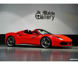 FERRARI 488 SPIDER V8 3.9 670CH