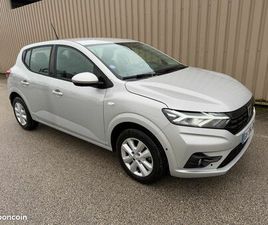 RENAULT SANDERO RENAULT BY DACIA SANDERO III PH2 1.0 TCE 90CV BVM5 CONFORT / CAMÉRA CARPLAY / 1*MAIN / 2022 / 15.000KM / 14.490E GARANTIE 6 MOIS