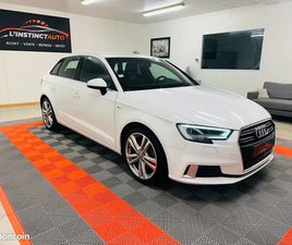 AUDI A3 SPORTBACK 30 TDI AUDI A3 SPORTBACK 30 TDI 116 SPORT + ENTRETIEN À JOUR + APPLE CARPLAY / ANDROID AUTO + RADARS AV ET ARR