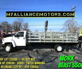 GMC C SERIES ◊TOMMY LIFT◊GMC 5500 DUALLY (18 FOOT BED) BACK UP CAMERA TINT F450