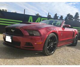 FORD MUSTANG CABRIOLET 3.7 V6 317 CV BVA / ECHAPPEMENT SPORT / IMMATRICULATION FRANCAISE / KIT CARROSSERIE SHELBY AVEC SEULEMENT 79.800 KMS