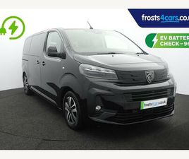 PEUGEOT TRAVELLER 75KWH ALLURE STANDARD MPV AUTO MWB 5DR (8 SEAT, 11KW CHARGER)
