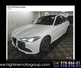USED 2022 ALFA ROMEO GIULIA VELOCE