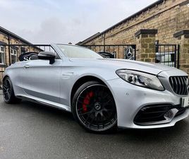 MERCEDES CLASSE C CABRIOLET C 63 S AMG MERCEDES C63 S AMG 4.0 C63 V8 BITURBO AMG S NIGHT EDITION (PREMIUM PLUS) CABRIOLET 2DR PETROL SPDS MCT EURO 6 (START/STOP) (51