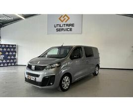 25 990 HT / FIAT SCUDO 180CV EAT8 CABINE APPROFONDIE 5 PLACES / BOITE AUTO