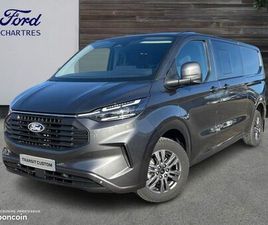 FORD TRANSIT CUSTOM FG 320 L2H1 2.0 ECOBLUE 170CH CABINE APPROFONDIE LIMITED BVA8