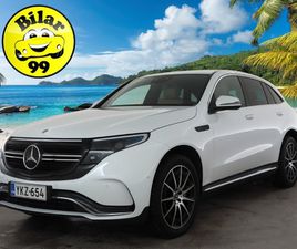 MERCEDES-BENZ EQC 400 4MATIC BUSINESS AMG * DISTRONIC+ / MULTIBEAM-LED / KOUKKU / LISÄLÄMMITIN / OSASÄHKÖT / SPORTTINAHAT * - SUOMI-AUTO / KAHDET RENKAAT