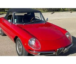 1969 ALFA ROMEO GIULIA SPIDER CODA LONGA A VENDRE