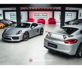 2016 PORSCHE CAYMAN - 981 GT4 CLUBSPORT RHODIUM SILVER - FULL PPF