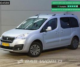 PEUGEOT PARTNER TEPEE PEUGEOT E-PARTNER TEPEE ELECTRIC 3-PERSOONS NAVI AIRCO CRUIS — BESTELAUTO'S — MARKTPLAATS