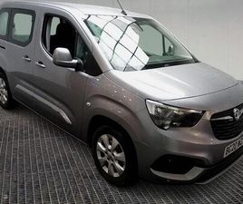 VAUXHALL COMBO 2020 1.2 TURBO GPF ENERGY MPV 5DR PETROL MANUAL EURO 6 (START/STOP) (110 PS) MANUAL