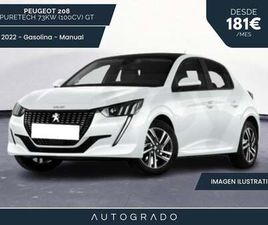 PEUGEOT 208 PURETECH 73KW (100CV) GT