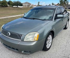 USED 2006 MERCURY MONTEGO LUXURY MASCOTTE FL 32837