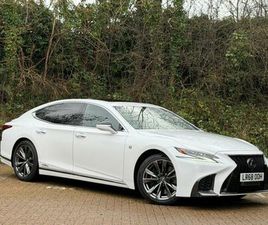 LEXUS LS LS 500H LEXUS LS500H 3.5 V6 AUTO HYBRID 2018 (68) SALOON + VERY CLEAN CAR + LOW MILES