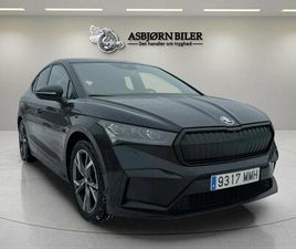 SKODA ENYAQ COUPE VERSION 80 BRUGT SKODA ENYAQ 80 IV SPORTLINE COUPÉ TIL SALG