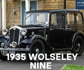 WOLSELEY NINE 1935 WOLSELEY NINE SALOON PETROL MANUAL