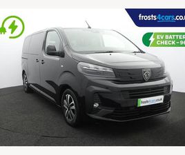 PEUGEOT TRAVELLER 75KWH ALLURE STANDARD MPV AUTO MWB 5DR (8 SEAT, 11KW CHARGER)