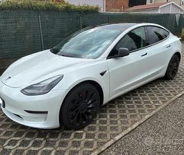 TESLA MODEL 3 PERFORMANCE - BATTERIA NUOVA -