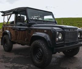 LAND ROVER DEFENDER 90 2.4 TDCI COUNTY PICKUP 2DR DIESEL MANUAL 4WD SWB EURO 4 (122 BHP) COUNTY WITHSOFT TOP CONVERSION PICK UP 2006, 99000 MILES, £20990 - 3314