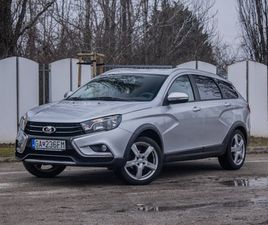 LADA VESTA SW CROSS 1.6 / SVK 1. MAJITEĽ / NELAKOVANÉ / AJ NA SPLÁTKY / PROTIÚČET