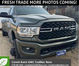 USED 2022 RAM 3500 BIG HORN CREW CAB 4X4 8’ BOX