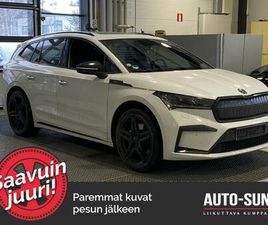 SKODA ENYAQ SKODA ENYAQ 80X 4X4 SPORTLINE IV - KORKO 2,99% + KULUT - #LÄMPÖPUMPPU #MATRIXLED #ADAPT.VAKKARI #PANORAMA #360KAMERA #KOUKKU #2XVANTEET/2XRENKAAT #MERKKIHUOLLET