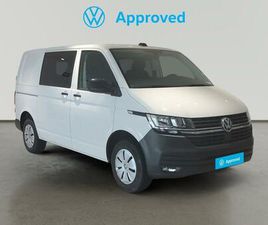 VOLKSWAGEN TRANSPORTER MIXTO BATALLA CORTA TN 2.0 TDI BMT 81 KW (110 CV)