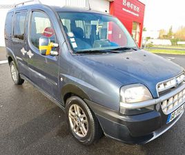 FIAT DOBLO FIAT DOBLO DIESEL MONOSPACE 1.9 L JTD 100 CV 5 PLACES 111000 KMS