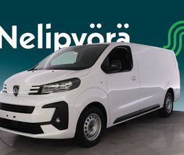 PEUGEOT EXPERT BLUEHDI 145 EAT8-AUTOMAATTI XL - RAHOITUSKORKO 1,99% + KULUT - VANEROINTI | LISÄLÄMMITIN KAUKO-OHJAIMELLA | STYLE -PACK XL