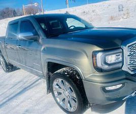 GMC SIERRA DENALI 2017 GMC SIERRA DENALI-CREW CAB,4X4,6.2 V8,LIKE NEW, 105000