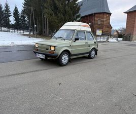 FIAT 126P 650E – ORYGINAŁ, KAPLICZKA, BAGAŻNIK DACHOWY, DODATKI GOLCOWA • OLX.PL