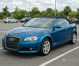 AUDI A3 CABRIO AUDI A3 CABRIO 1.8 TFSI DA 160 CV ANNO 2008