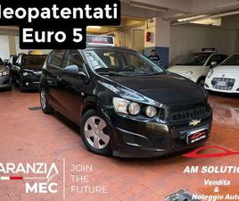CHEVROLET AVEO AVEO 1.2 NEOPATENTATI EURO 5