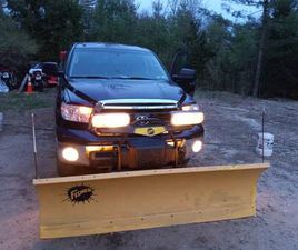 2012 TOYOTA TUNDRA 4WD FISHER PLOW TRUCK 122K