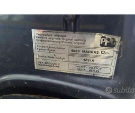 LANCIA DELTA 1.5 LX UNIPRO RARA BLEU MADRAS A.C.