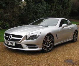 MERCEDES SL SL 400 MERCEDES BENZ SL400 AMG SPORT WITH PAN ROOF + AIR SCARF + REAR CAMERA +++ 2014