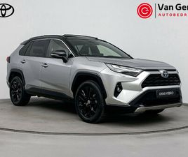 TOYOTA RAV4 2.5 HYBRID AWD BI-TONE | PANORAMADAK | LEDER | APPLE CARPLAY / ANDROID AUTO | STOEL-/STUURVERWARMING | ADAPTIVE CRUISE | 19 INCH