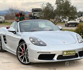 PORSCHE 718 BOXSTER SPYDER PORSCHE 718 SPYDER BOXSTER 2.5 S 349CV PDK ITALIAN