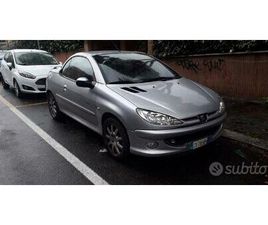 PEUGEOT 206 CC ALLESTIMENTO QUICK SILVER KM 79.750
